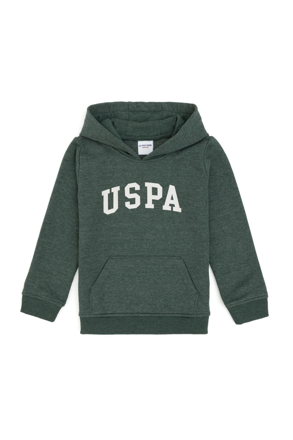 Erkek _ocuk Koyu Ye_il Kap__onlu Basic Sweatshirt - U.s. polo assn фото 2