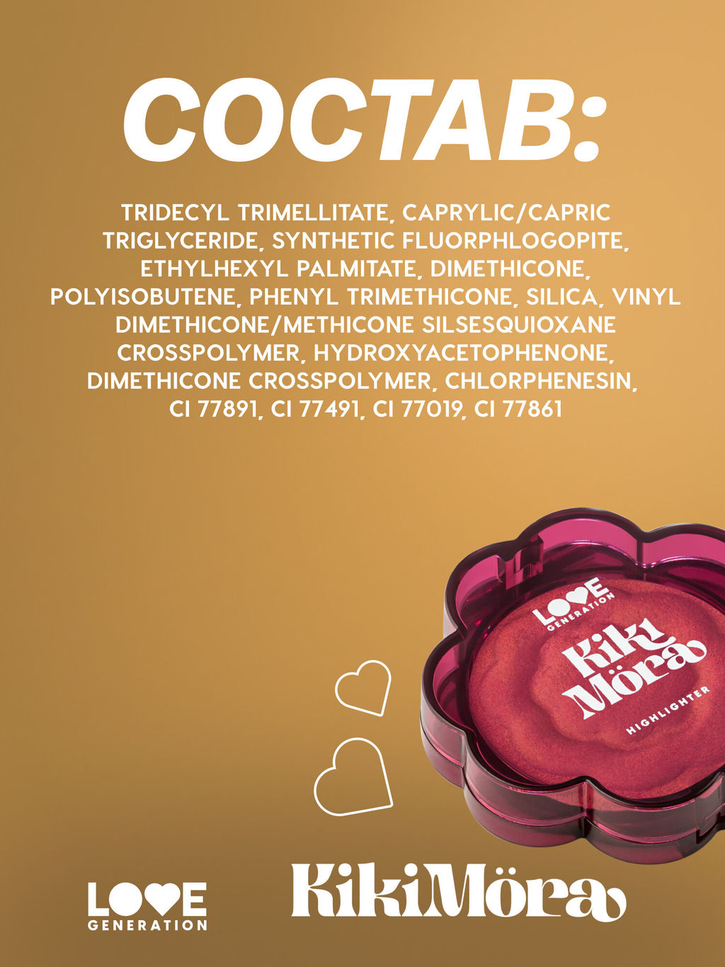 лимитка Love Generation Хайлайтер для лица Kikimora тон 01 Kalinka Glow  фото 9