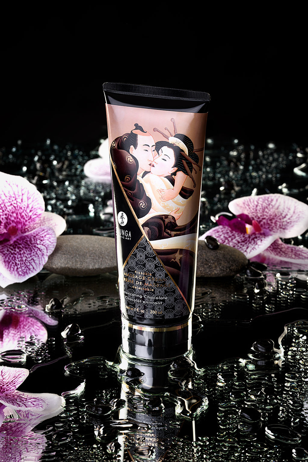 Массажный крем Shunga Intoxicating Chocolate, съедобный, шоколад, 200 мл