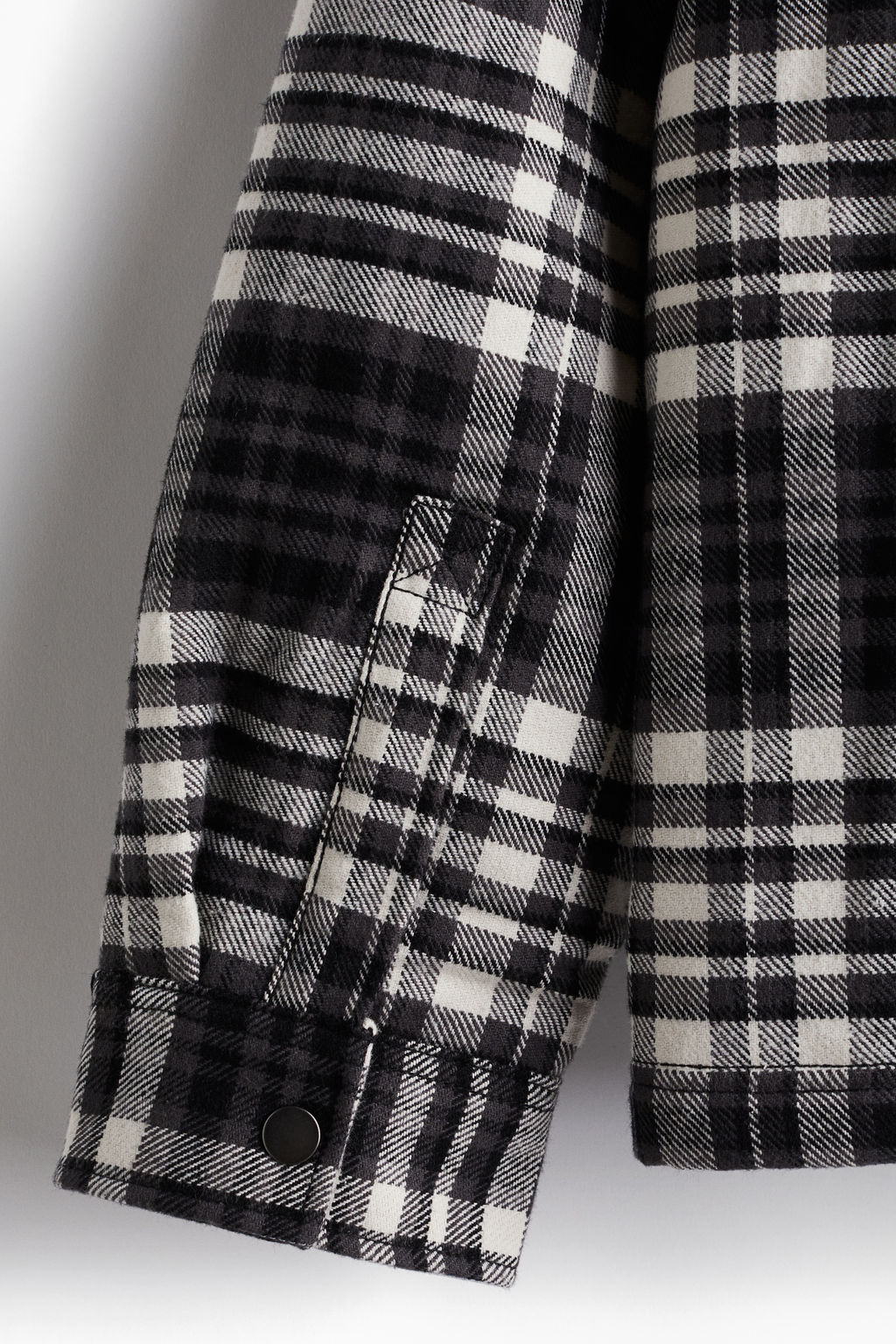 Sobrecamisa de franela Oversized Fit - H&m фото 3