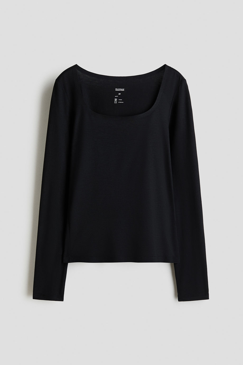 Camiseta de manga larga Warming Slim Fit - H&m фото 4