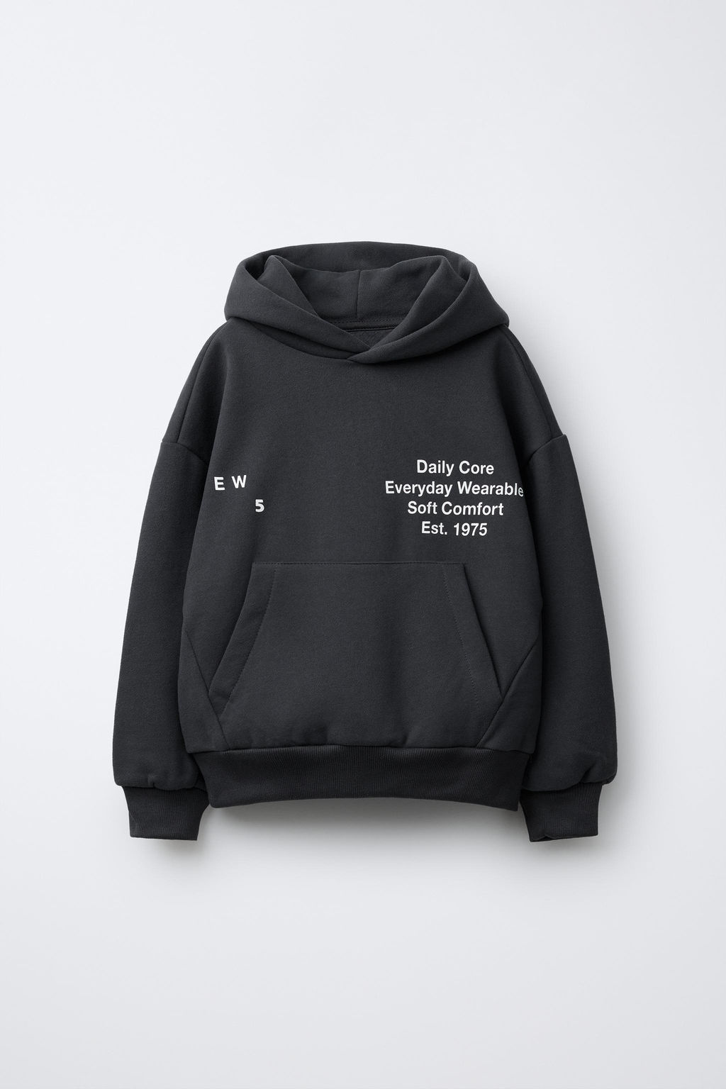 TEXT PRINT HOODIE - Zara фото 8