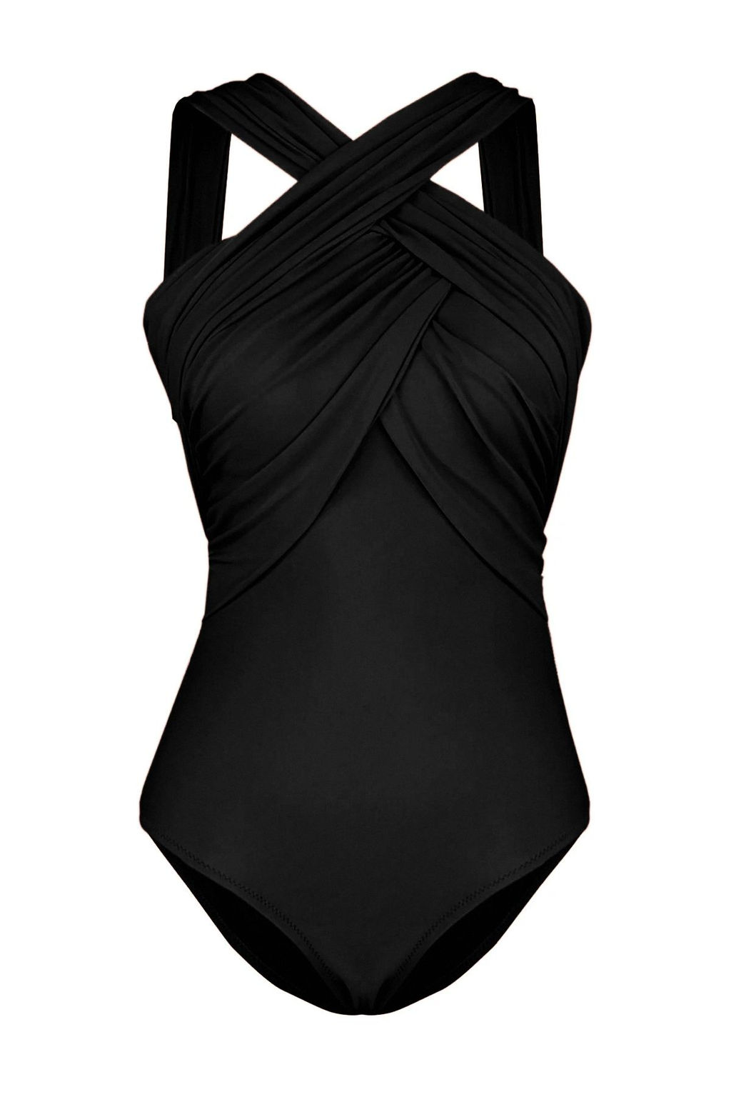 TRENDYOLMILLA Kiremit Halter Yaka Drapeli Regular Mayo TBESS20MA0298 фото 17