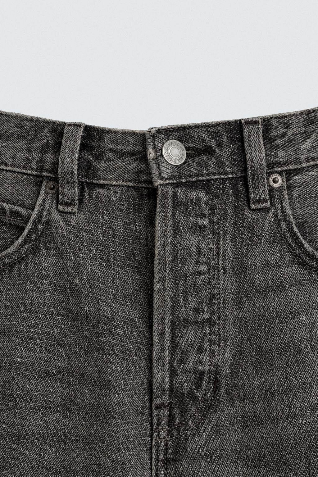 JEANS REGULAR FIT / Gris - Zara фото 9