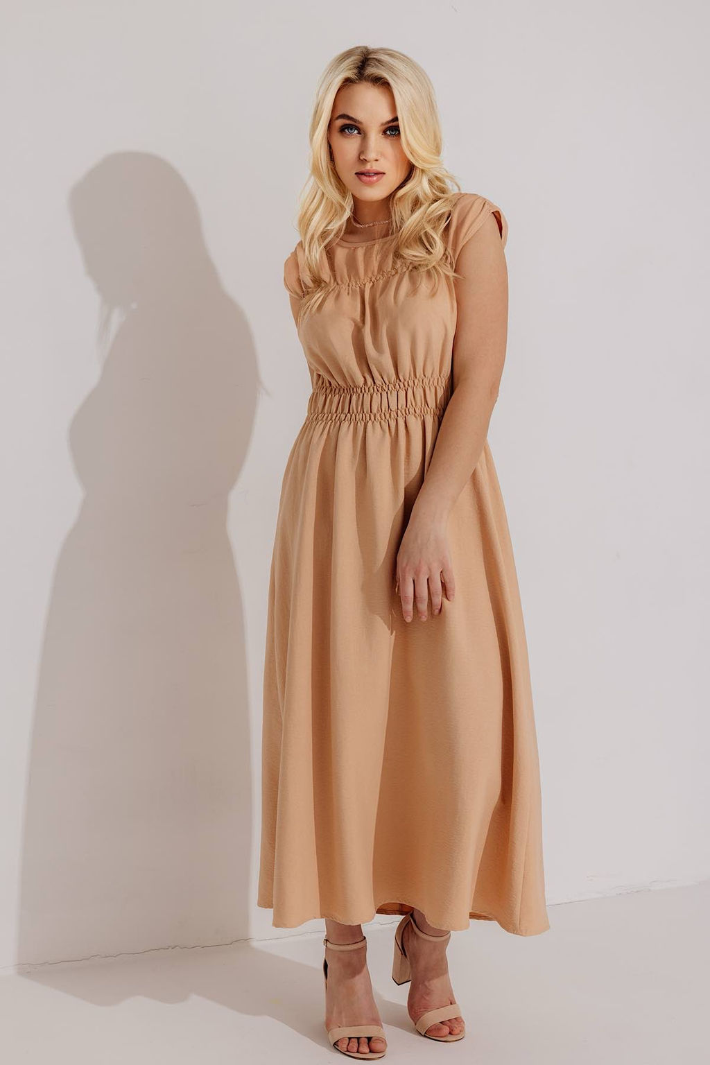 Платье женское 6140/02/Персиковый - Rise фото 2