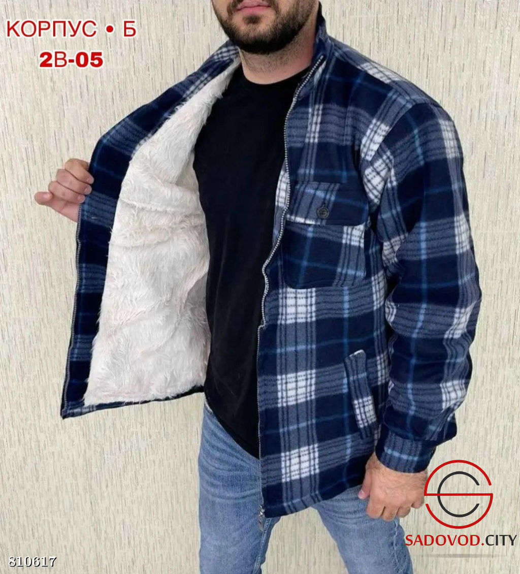 Рубашка мужская с мехом - Bruno фото 2