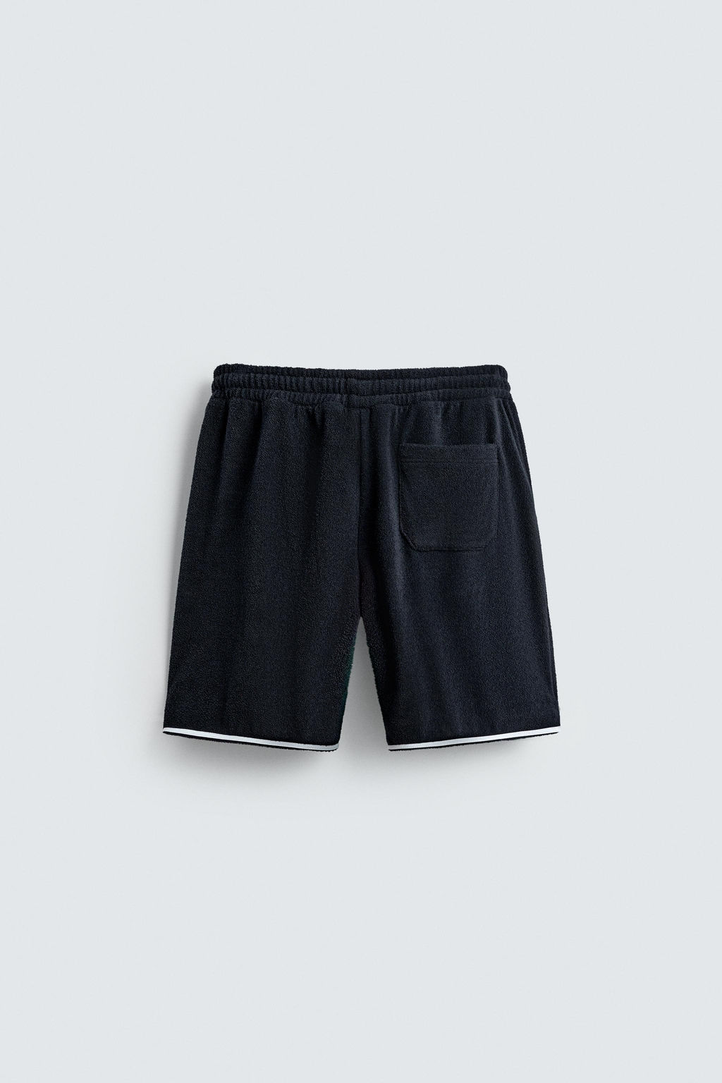 CONTRAST TOWELLING BERMUDA SHORTS - Zara фото 16