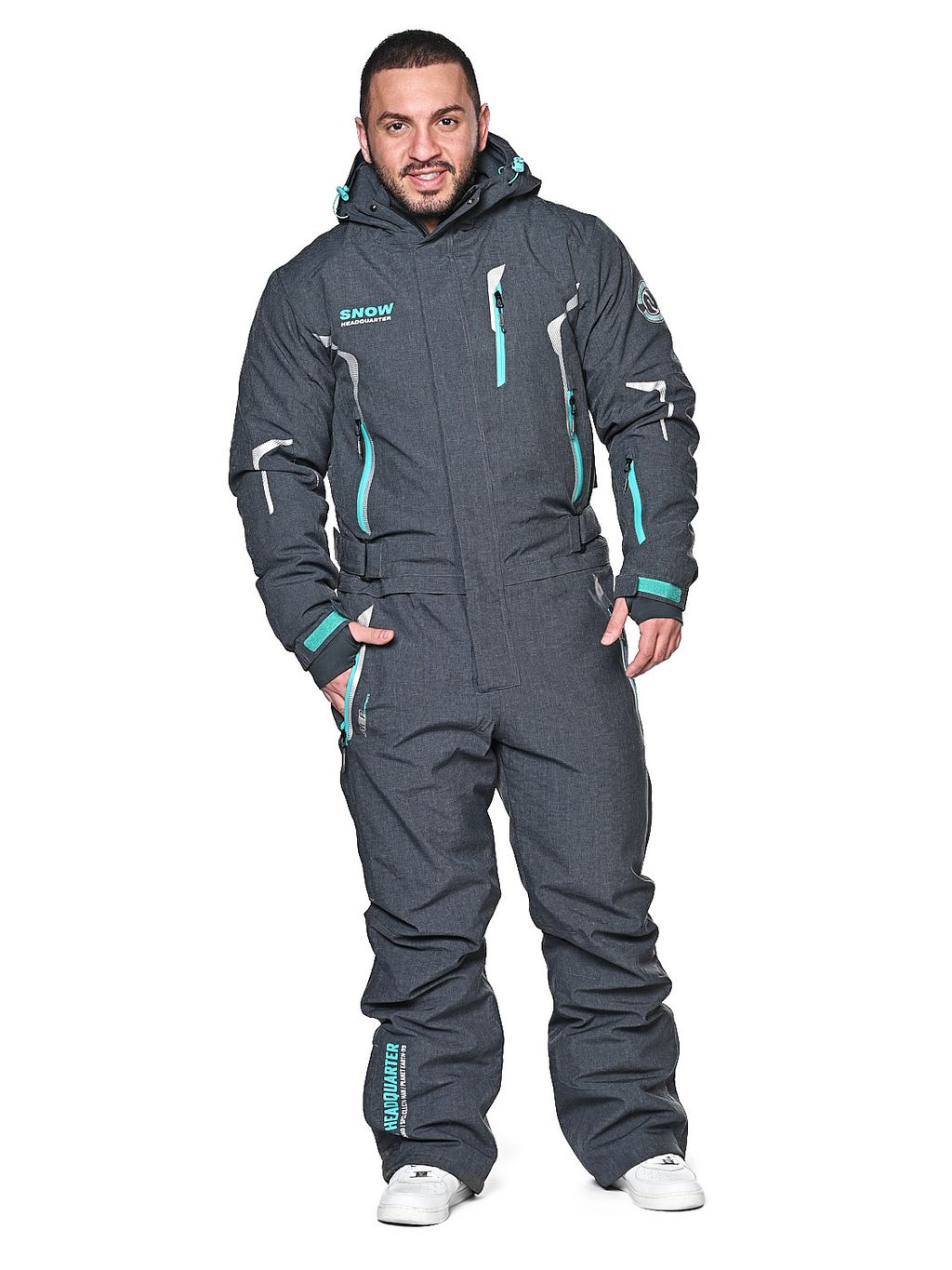 Комбинезон A-89001 Серый