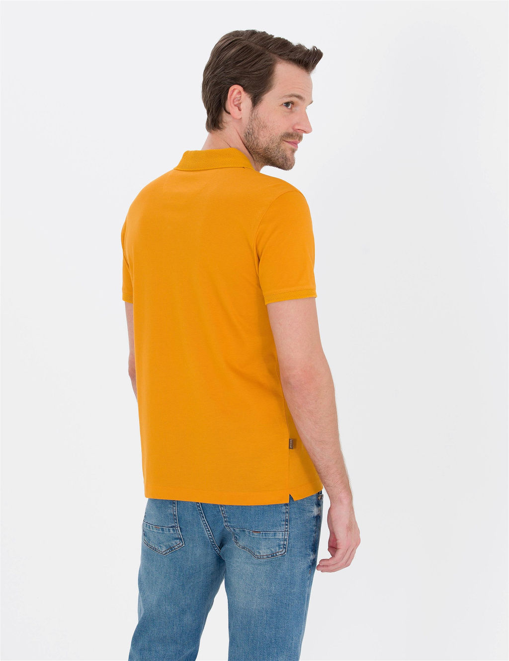 Safran Slim Fit Polo Yaka Merserize Ti__rt - Pierre cardin фото 5