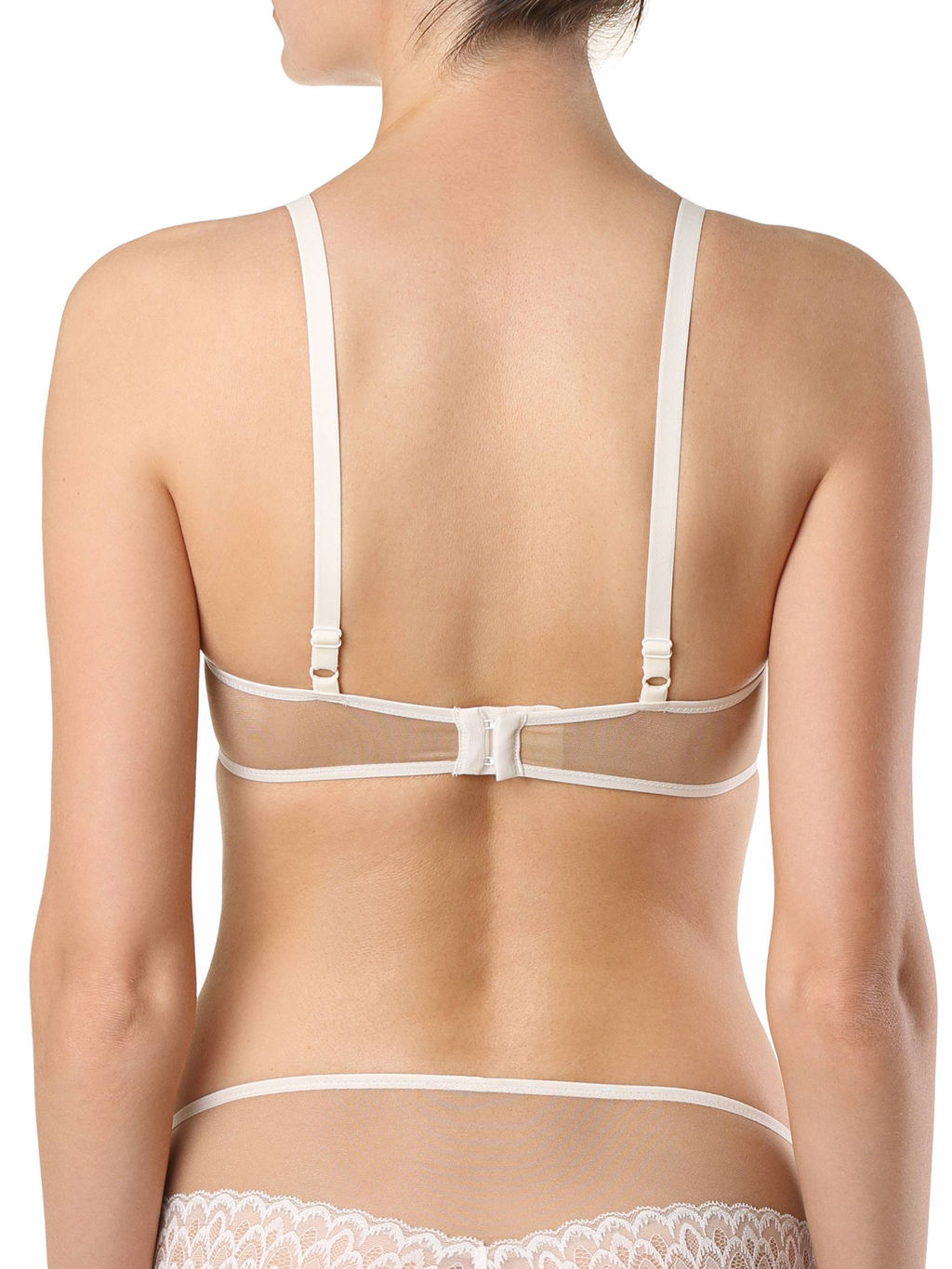 CONTE Бюстгальтер Venus TB6078 балконет с мягкой чашкой приглушенно-белый - Conte elegant фото 3