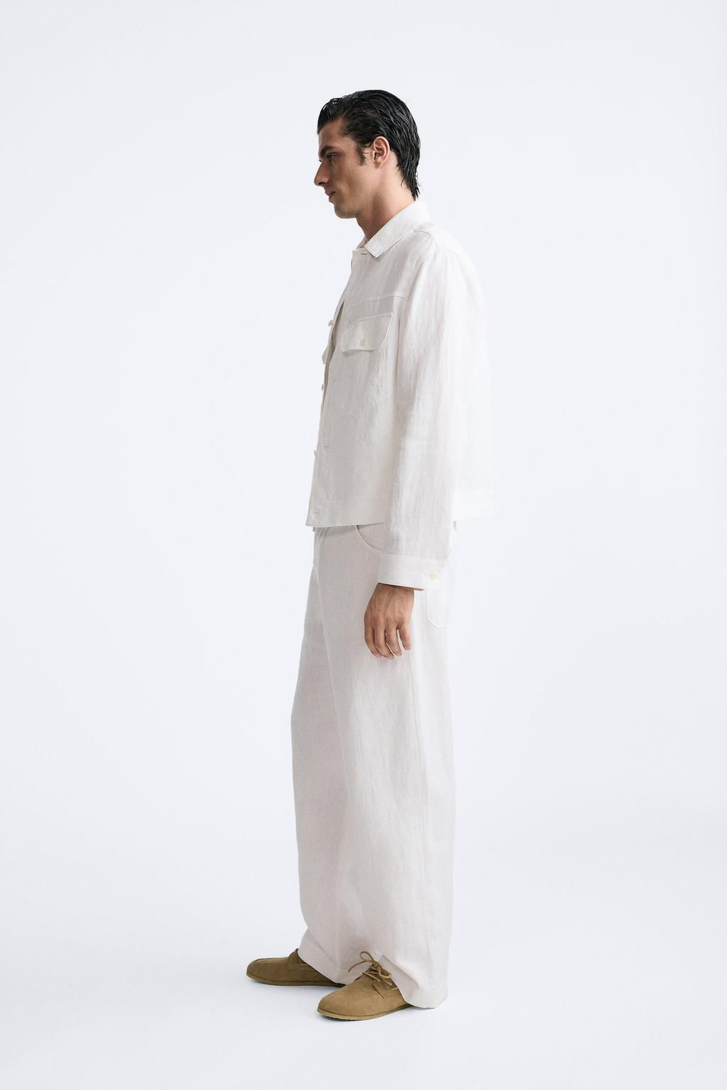 100% HEMP JACKET - Zara фото 4