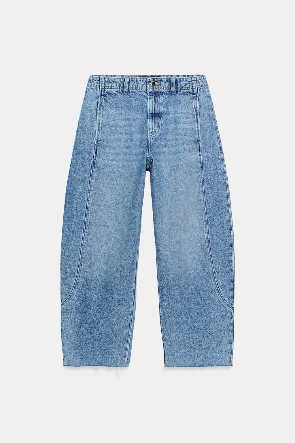 JEANS Z1975 BARREL / Azul medio - Zara фото 9