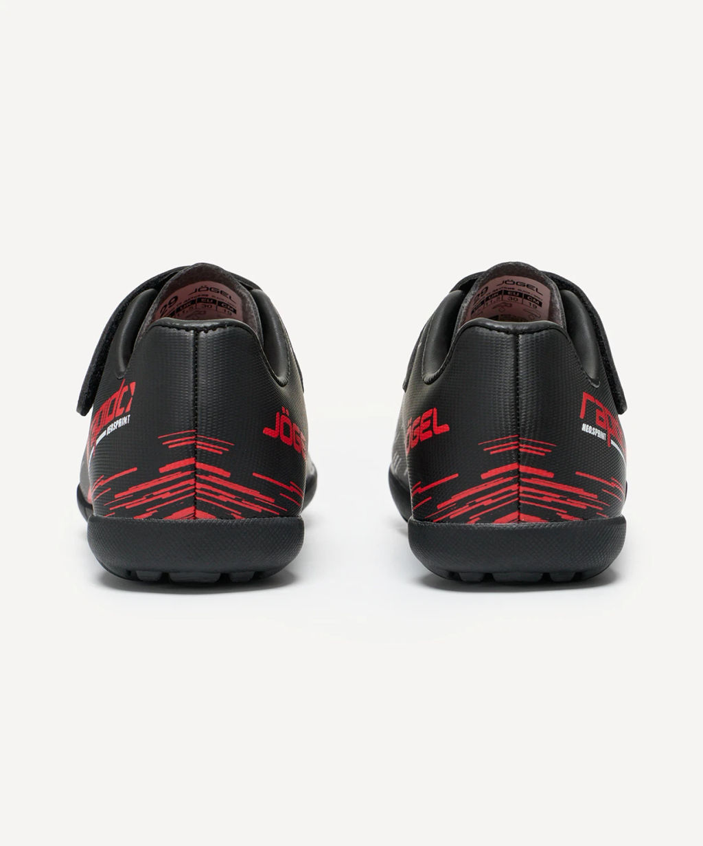 БЕЗ УПАКОВКИ Бутсы многошиповые JOGEL Rapido TF Black/grey, детский