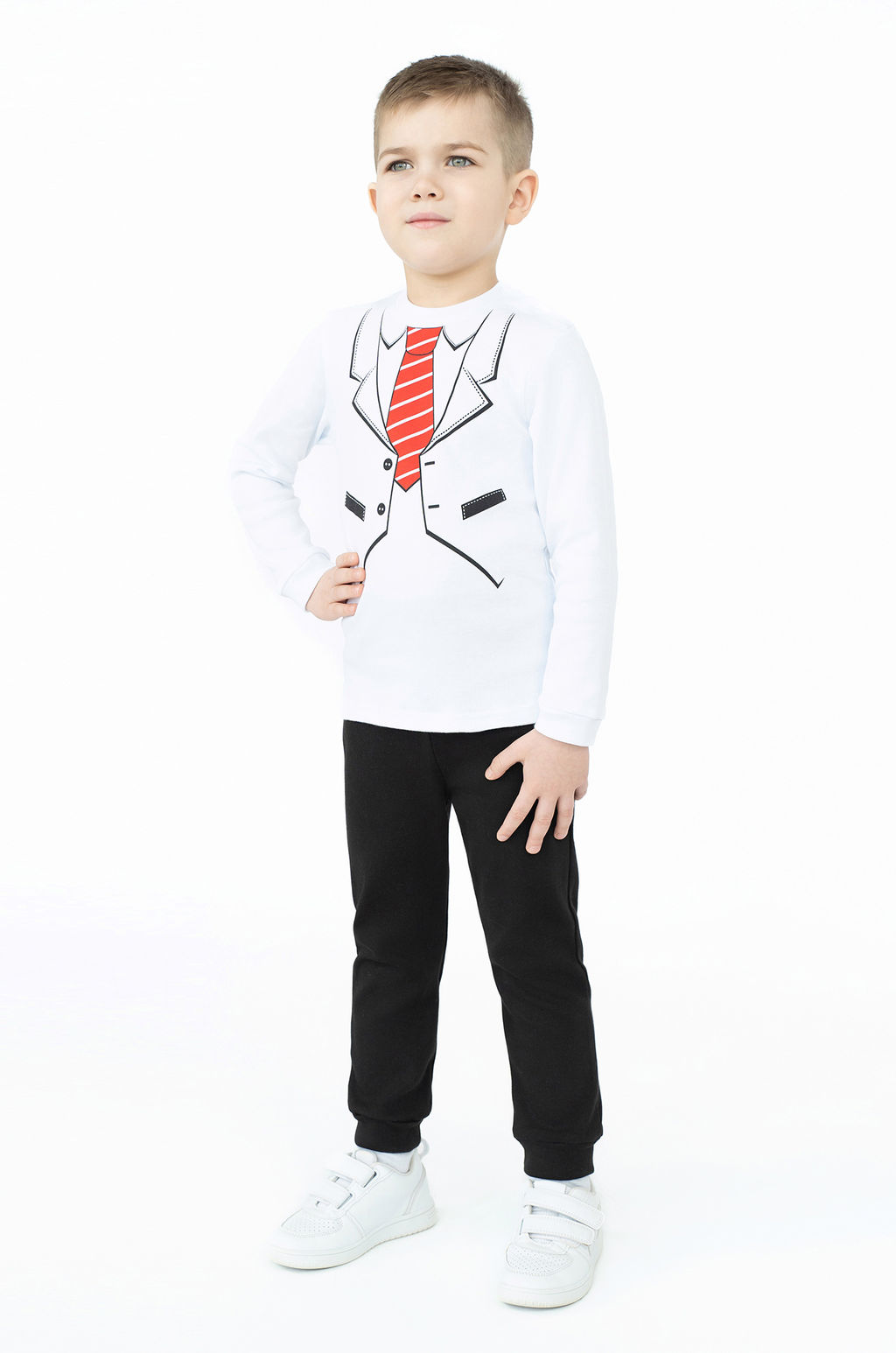 Костюм детский красный галстук