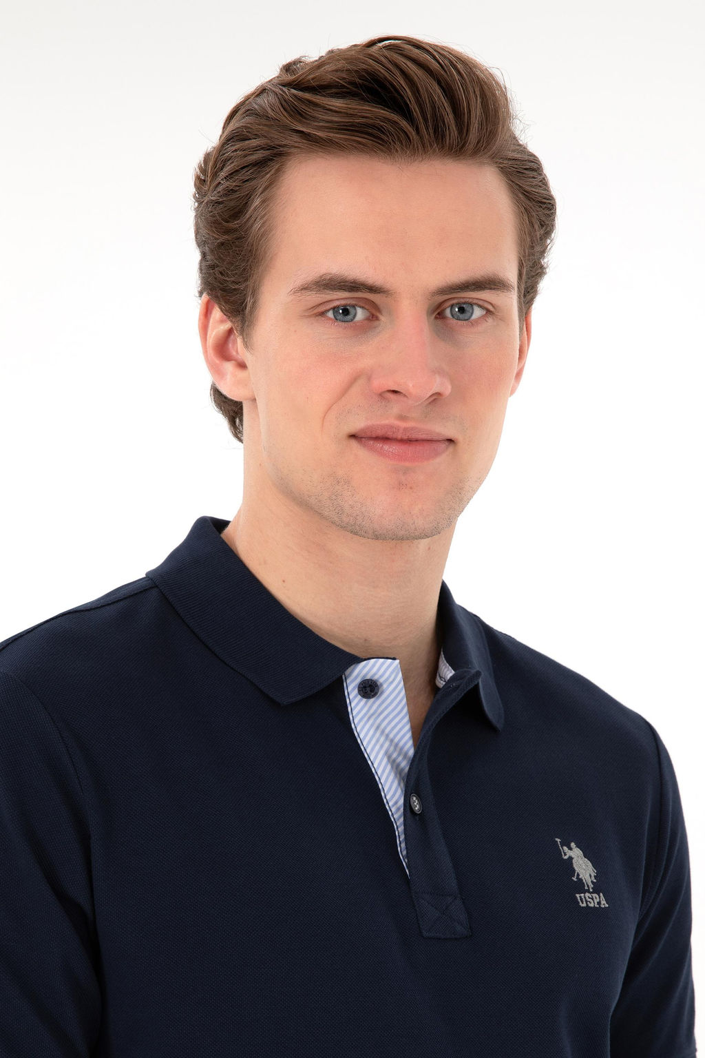 Erkek Regular Fit Polo Yaka Lacivert Basic Ti__rt Sepette S_rpriz _ndirim - U.s. polo assn фото 2