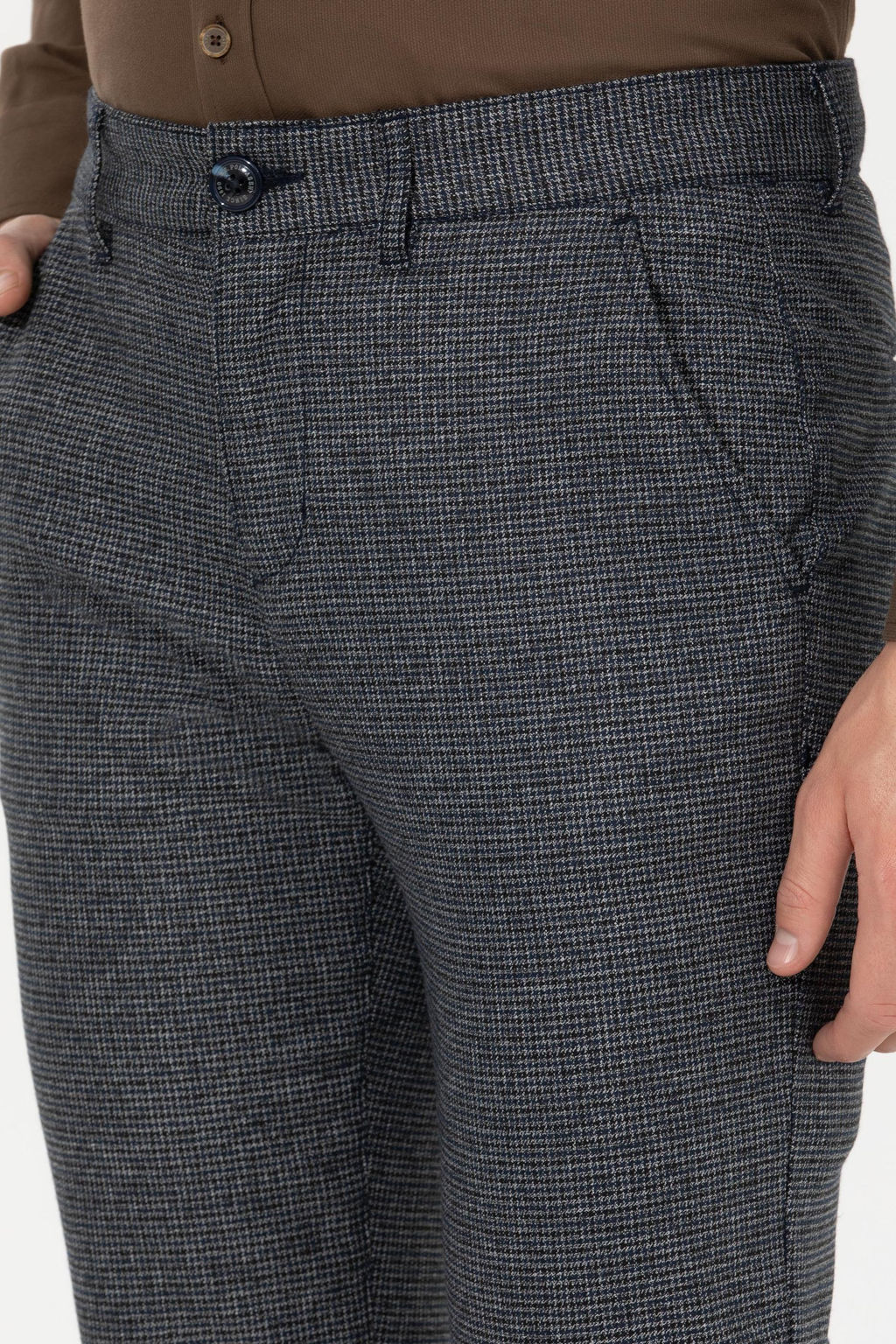 U. S. Polo Assn Мужские темно-синие брюки из плотной ткани - U.s. polo assn фото 20