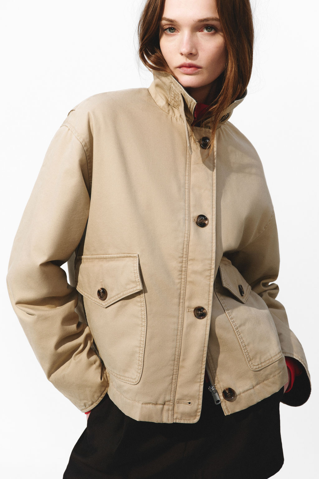 Chaqueta acolchada de lona - H&m фото 4