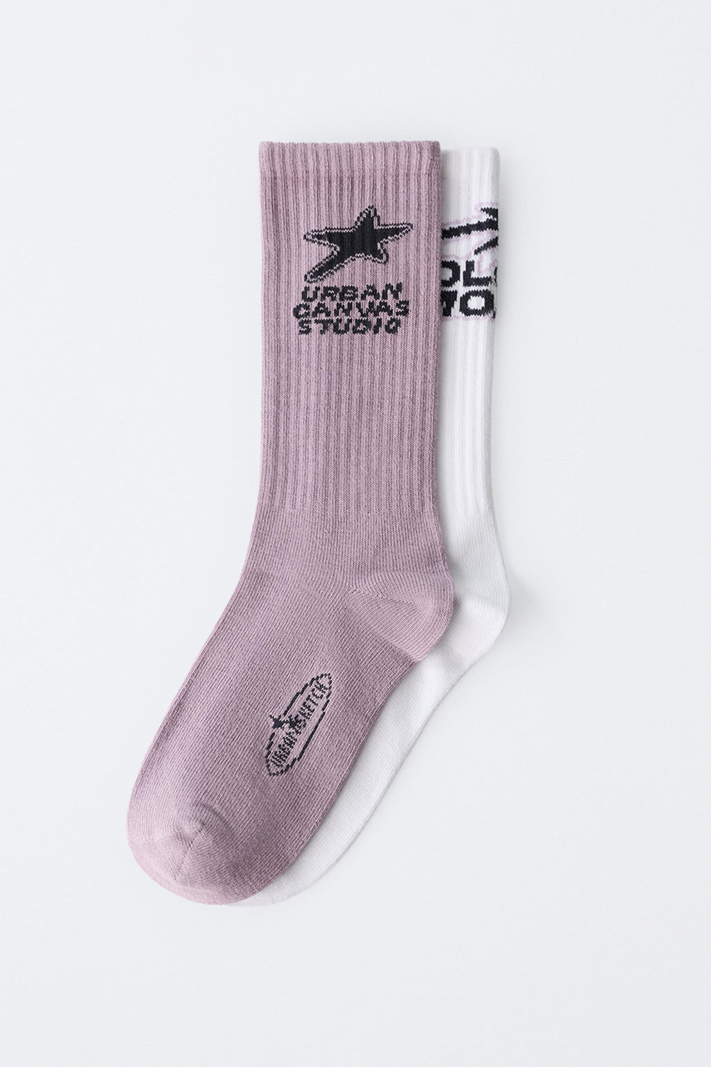 2-PACK OF LONG PRINTED SOCKS - Zara фото 4