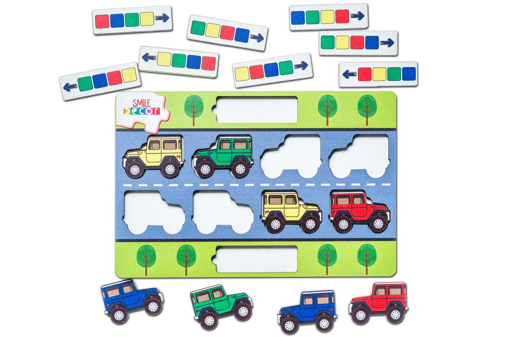 Обучающая игра Машинки - Smiledecor фото 2