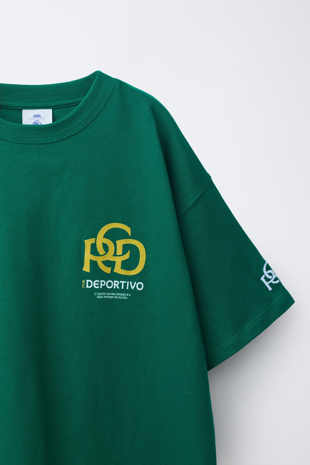 CAMISETA ESTAMPADO RC DEPORTIVO DE A CORU?A / Verde