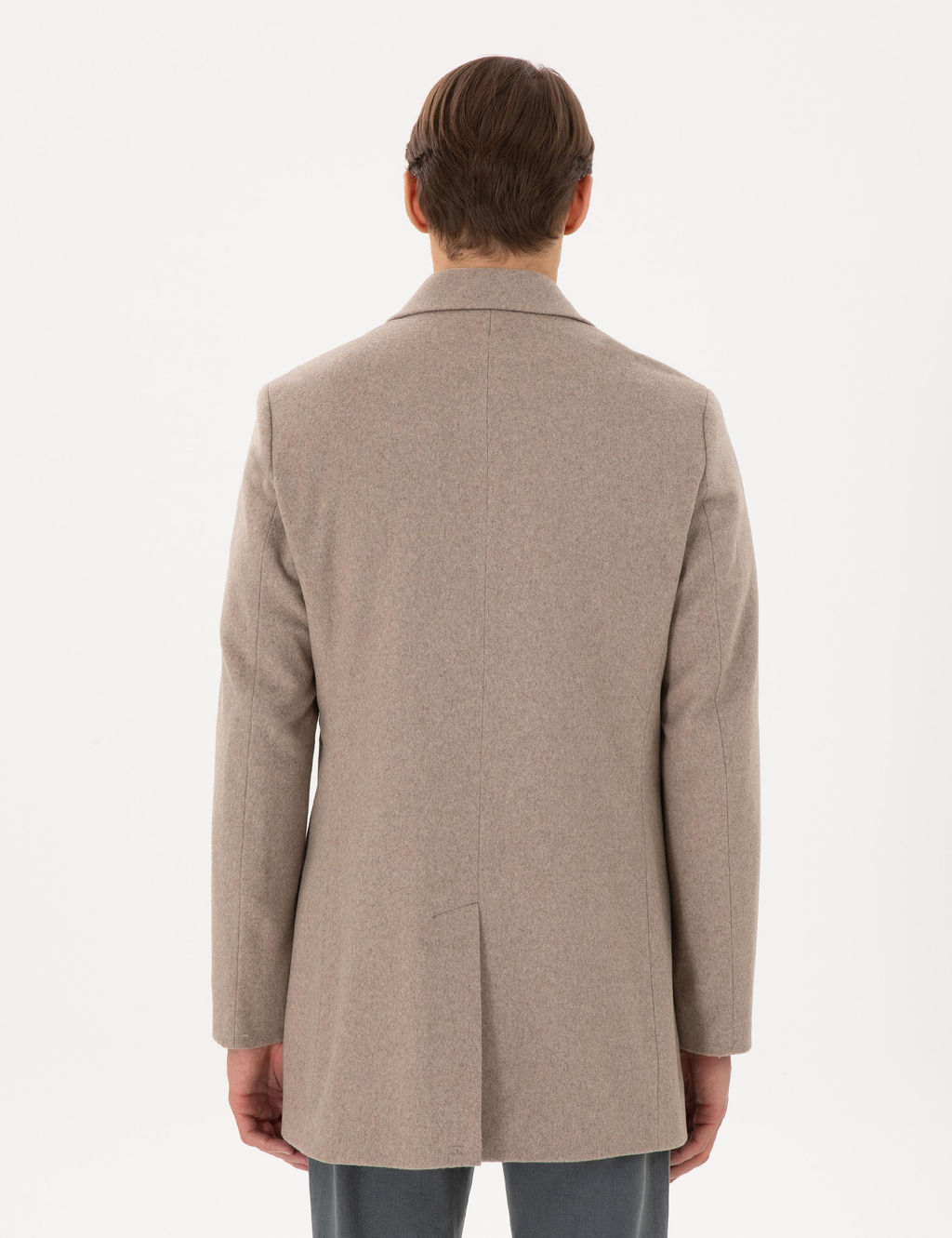 Bej Ex. Slim Fit Ka_e Kaban - Pierre cardin фото 5
