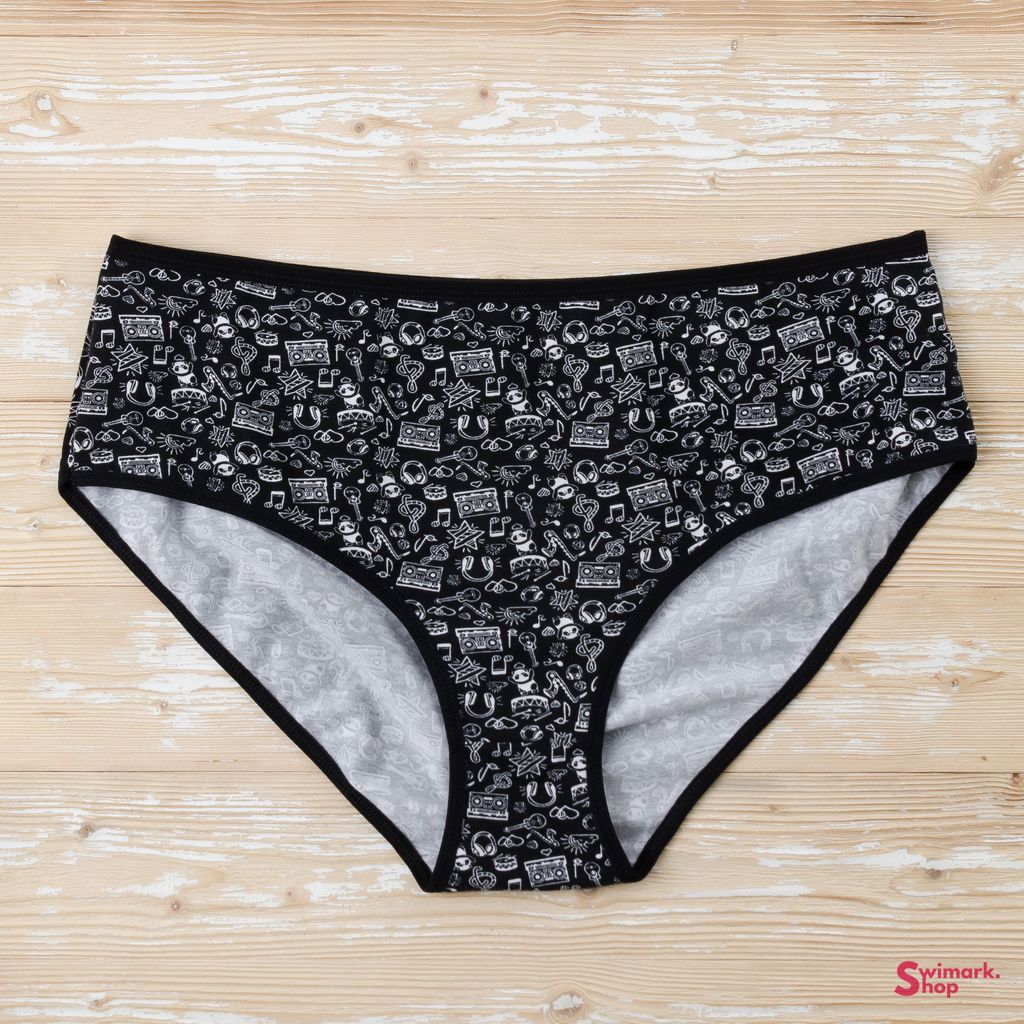 Трусики женские бикини с высокой посадкой 54000-28, FULL BRIEF, 6 шт. в уп. - Dominant фото 4