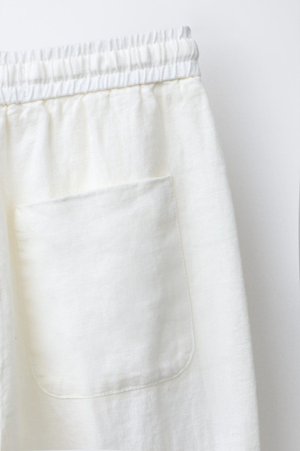 PANTAL?N STRAIGHT 100% LINO / Crudo medio - Zara фото 4