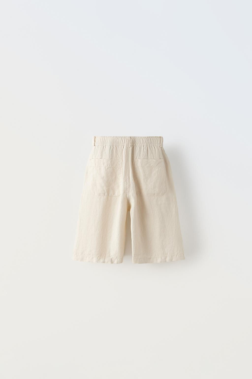 UZUN KETEN BERMUDA SORT - Zara фото 2