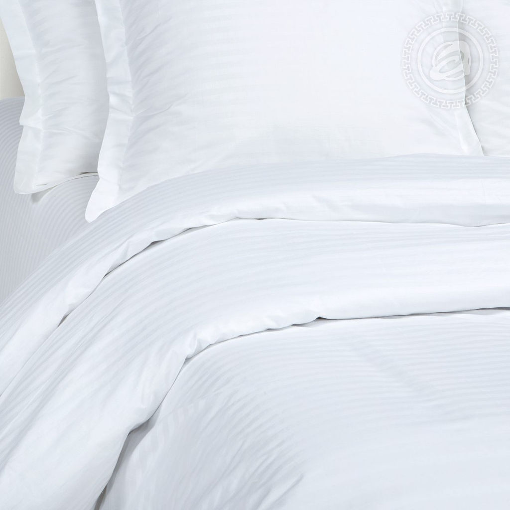 Белый Семейный/Пододеяльник: 2 шт. - 215*145; Простыня: 1 шт. - 220*240; Наволочка: 2 шт. - 70*70; Наволочка: 2 шт. - 50*70; Страйп - сатин - Артпостель фото 4