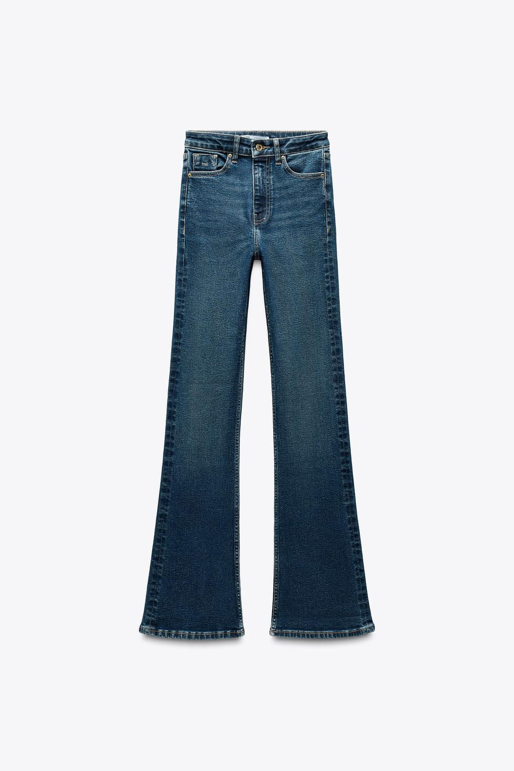 Z1975 FLARED HIGH-WAIST JEANS - Zara фото 13