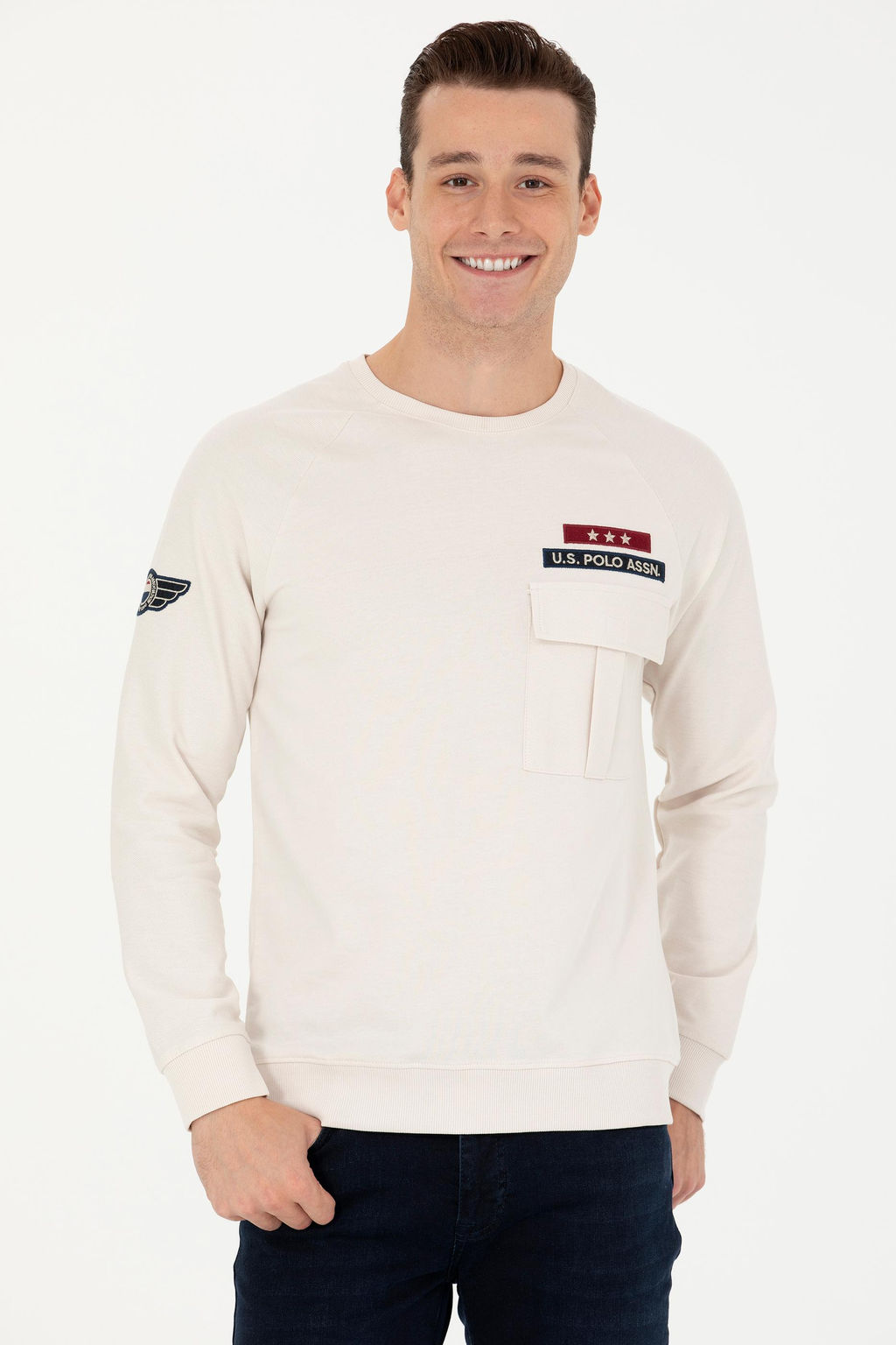 U. S. Polo Assn / Мужская толстовка с камнем - U.s. polo assn фото 17