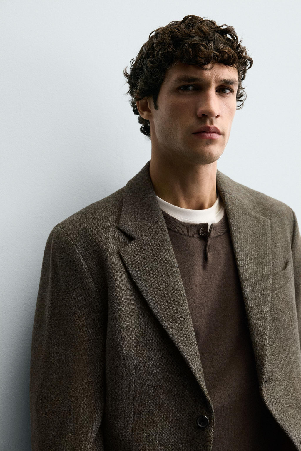 100% WOOL TEXTURED BLAZER - Zara фото 5