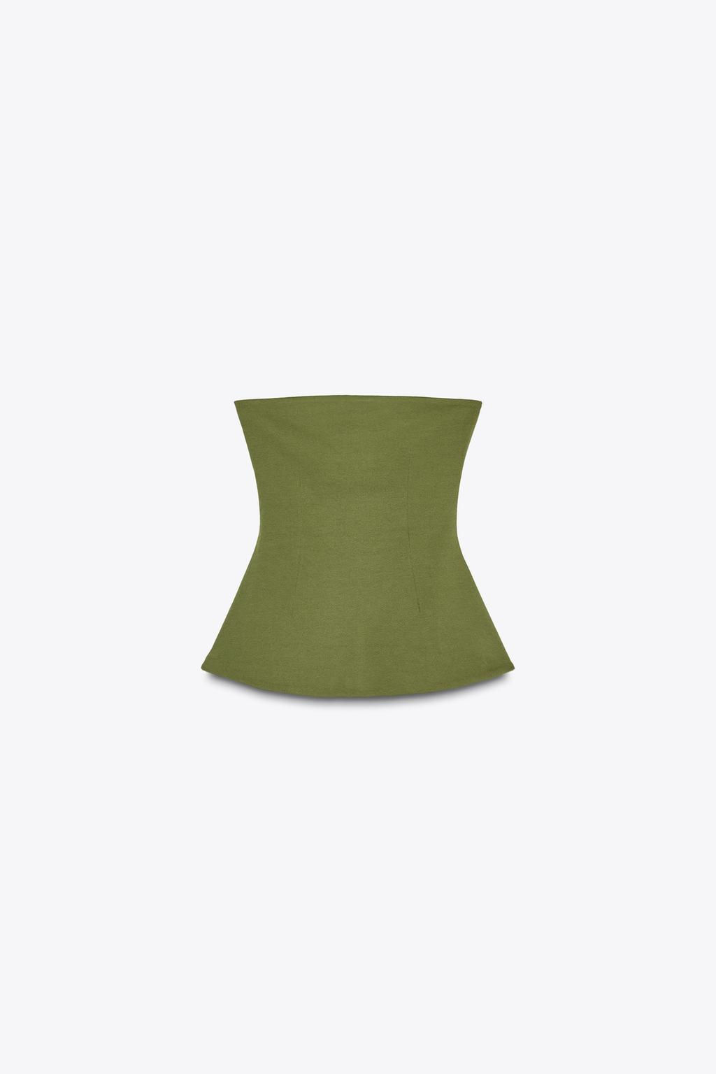 INTERLOCK BANDEAU TOP - Zara фото 11