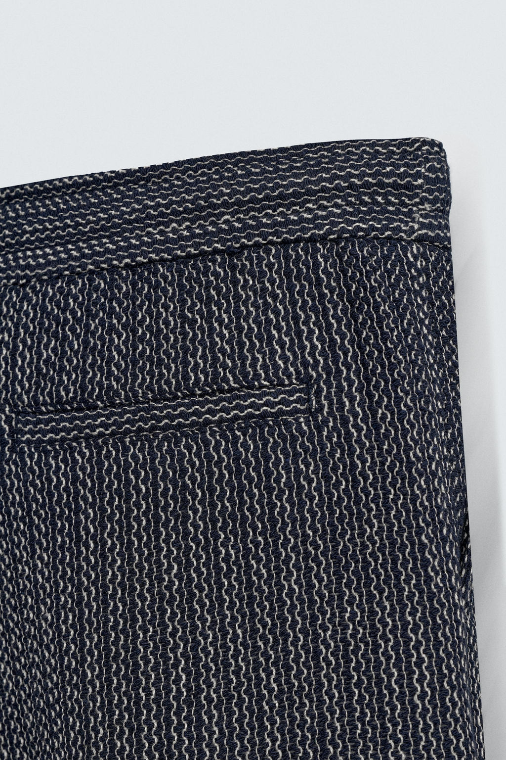 JACQUARD TEXTURED BERMUDA SHORTS - Zara фото 10