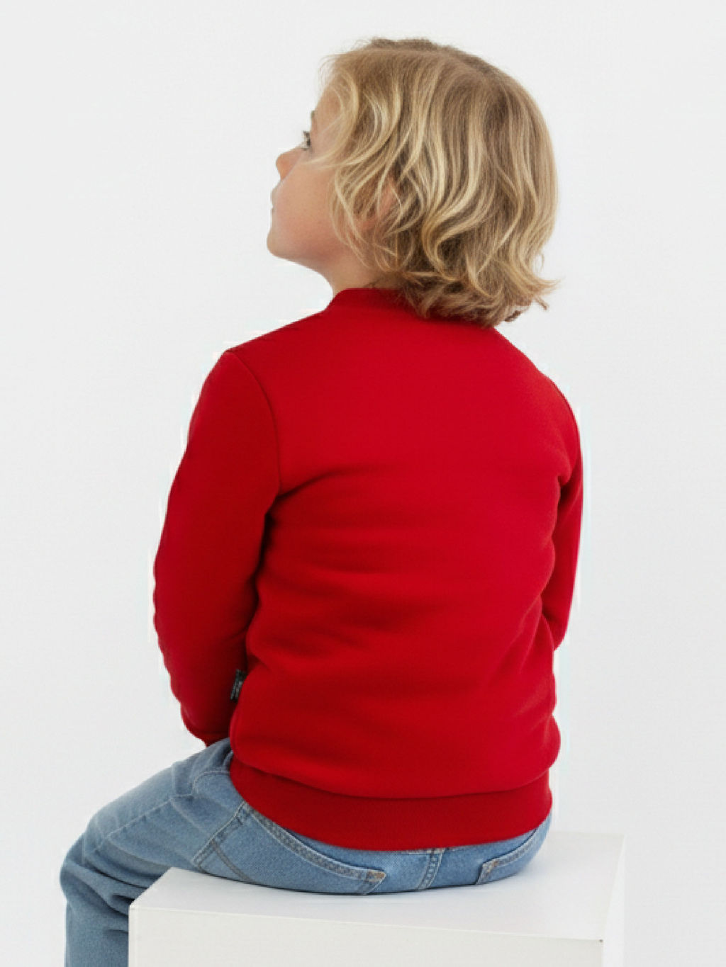 Кардиган на пуговицах 22-0748 красный - Mini maxi фото 5