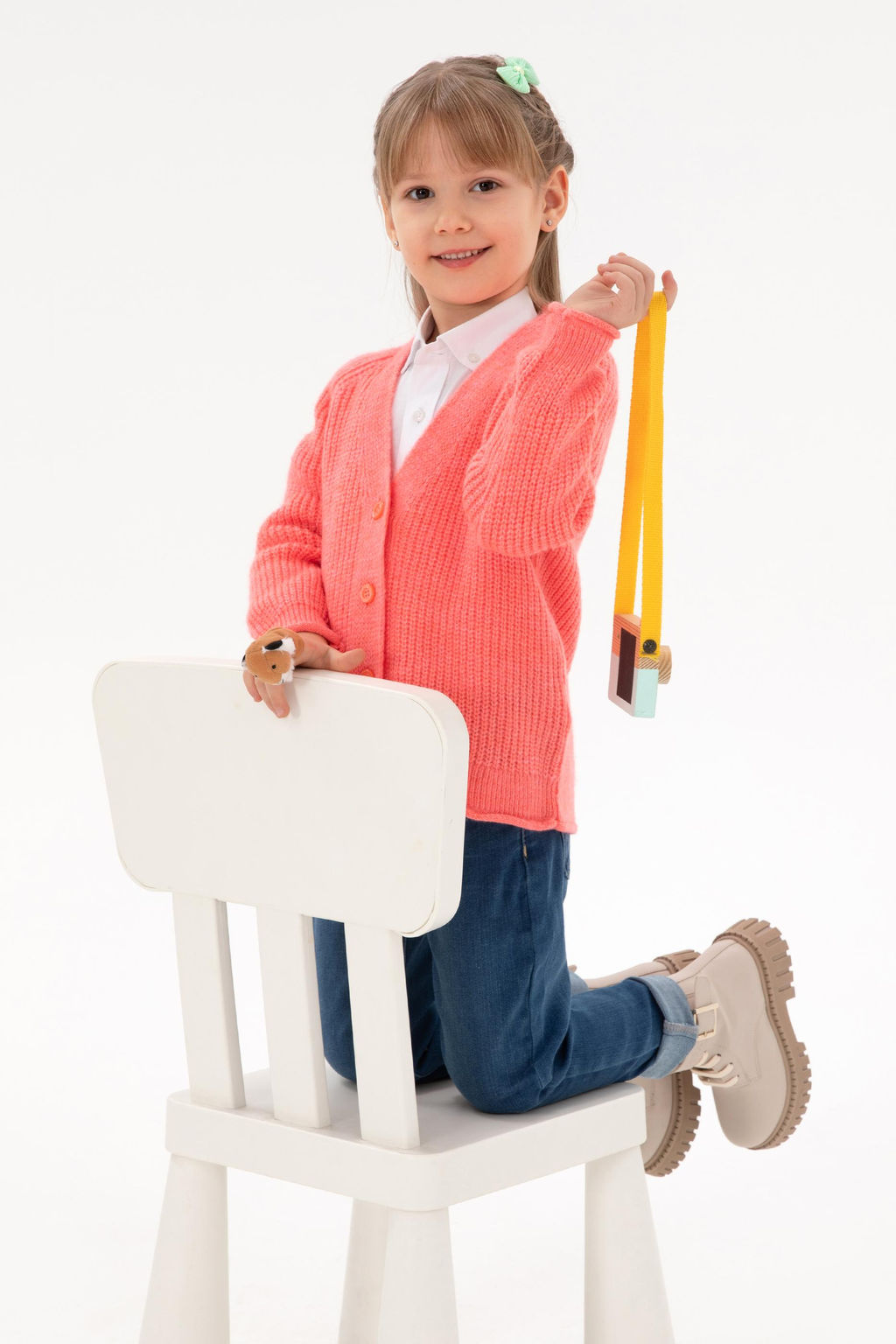 Девушки -гранат цветочный цветок кардиган кардиган Неожиданная скидка в корзине - U.s. polo assn фото 2