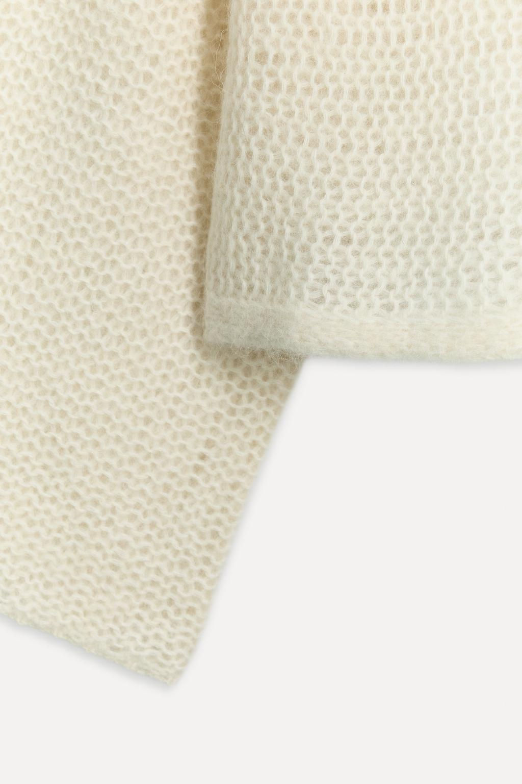 ALPACA BLEND SWEATER 50TH ANNIVERSARY - Zara фото 5