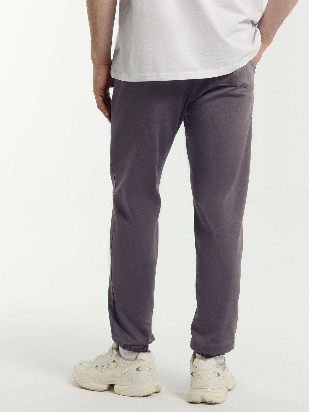 Брюки мужские в сером оттенке олово 181248-1 - Mark formelle фото 4