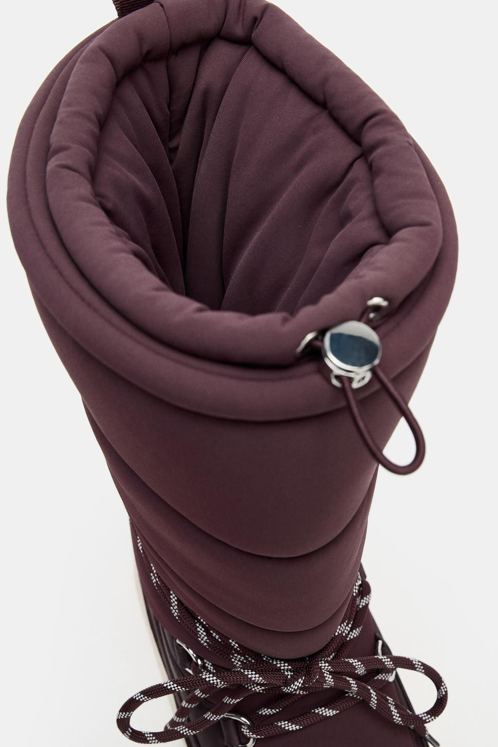 SKI COLLECTION LACE-UP ANKLE BOOTS, CHARACTERISTICS - Zara фото 7