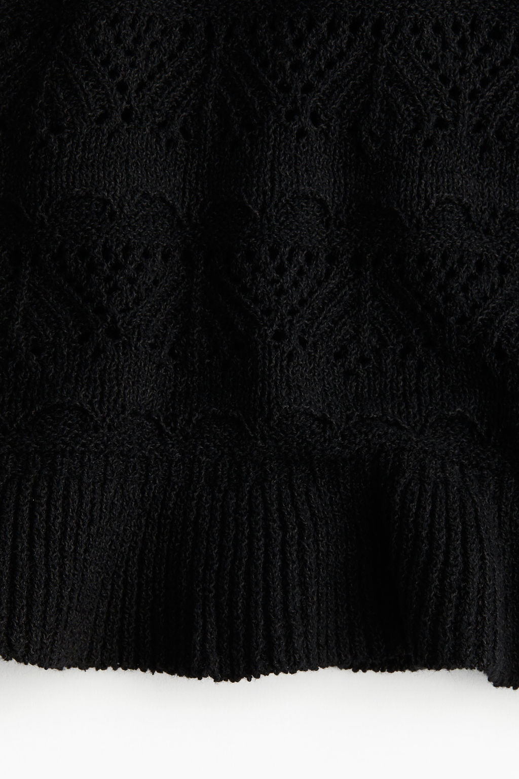 Top sin mangas efecto crochet - H&m фото 5