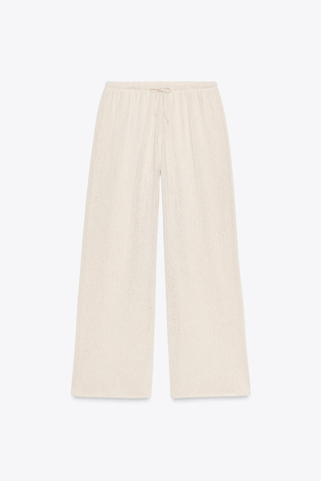 RUSTIC STRAIGHT-LEG TROUSERS - Zara фото 4
