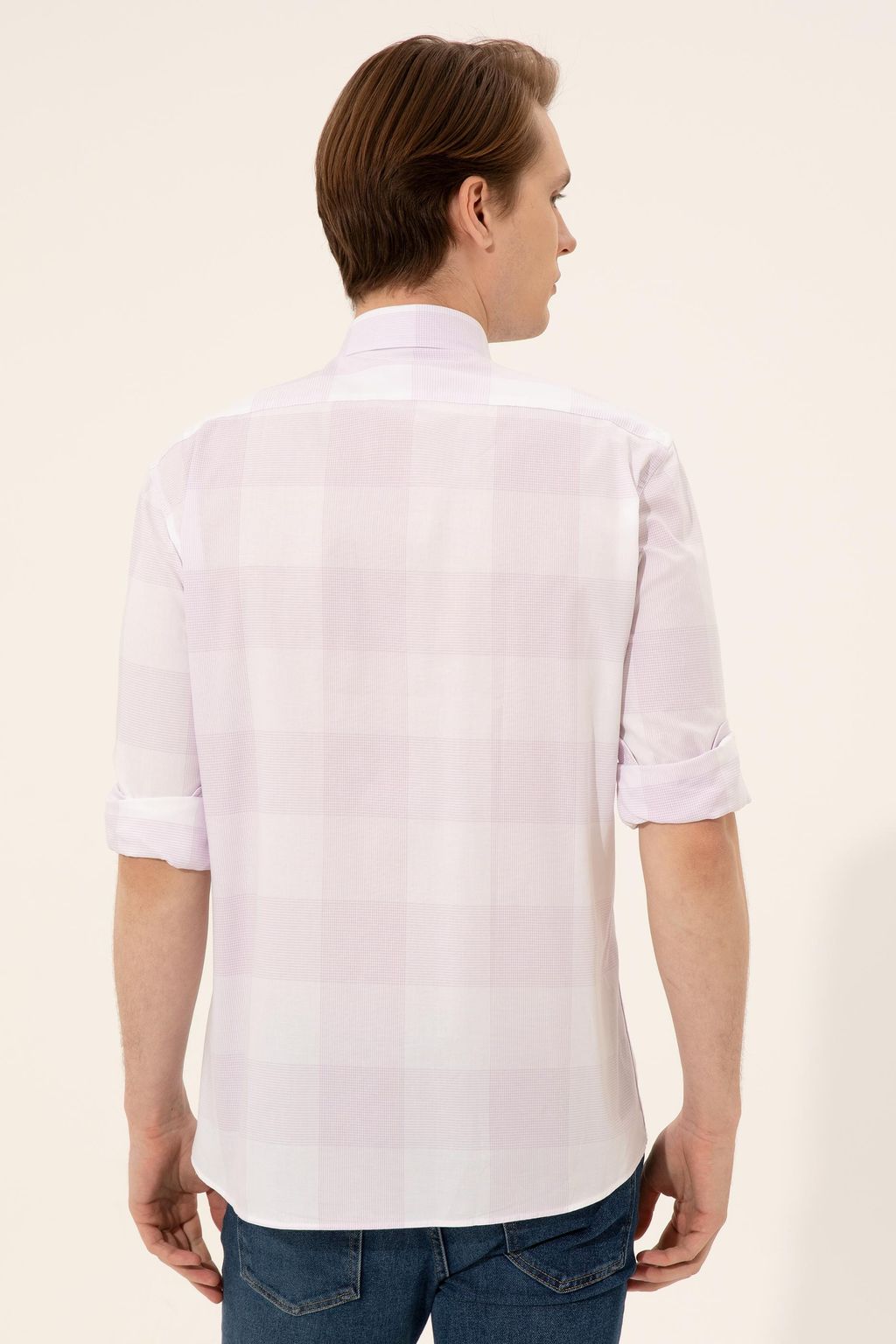 U. S. Polo Assn Мужская рубашка с длинным рукавом Magnolia - U.s. polo assn фото 5