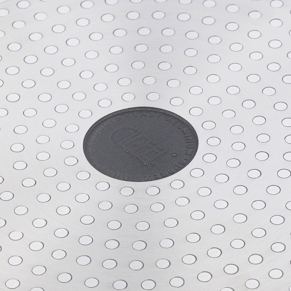 2484 GIPFEL Сковорода PROOFET 24х5см из литого алюминия с 2-слойным антипригарным мраморным покрытием Whitford Xylan Plus, индукционным дном, со съемной бакелитовой ручкой. Толщина: 2.0/4.7мм