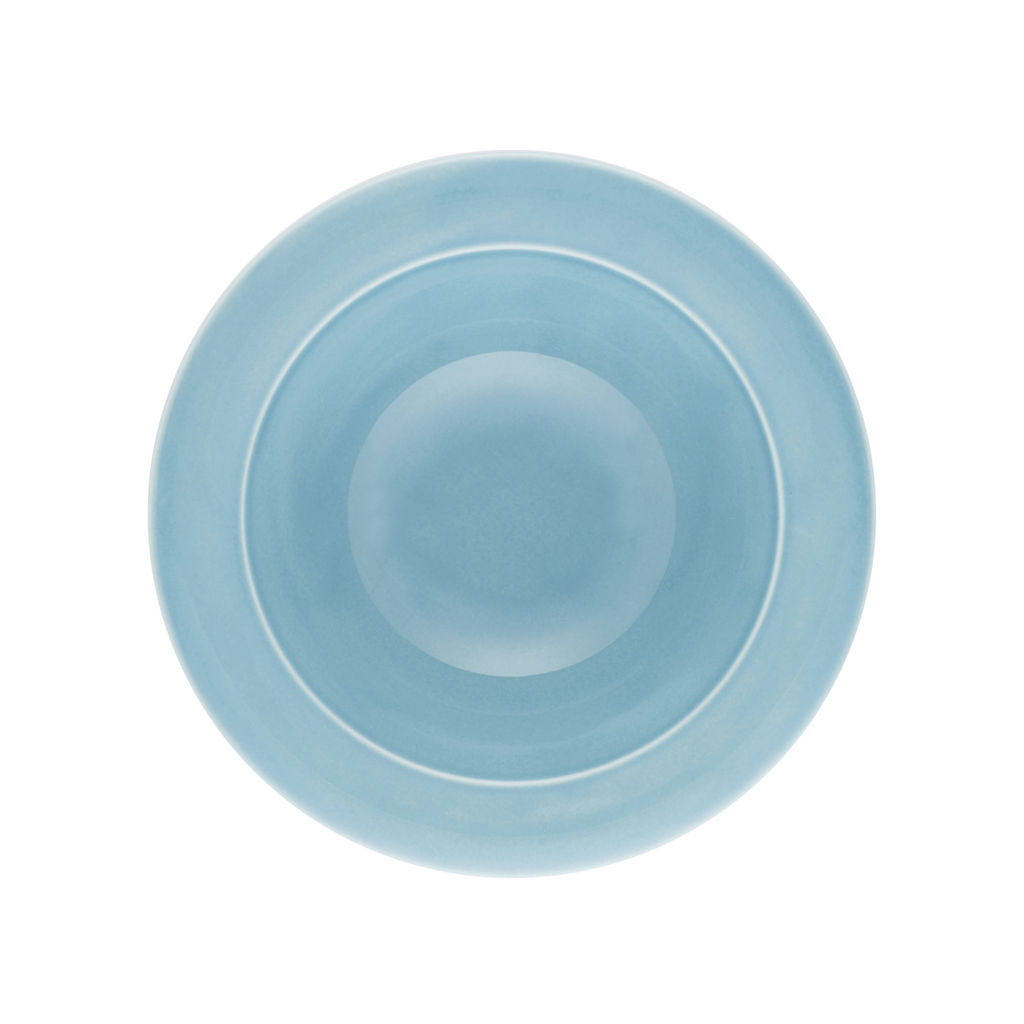 50787 GIPFEL Тарелка глубокая ESTHETIQUE 22см. Цвет: голубой. Материал: фарфор  фото 2
