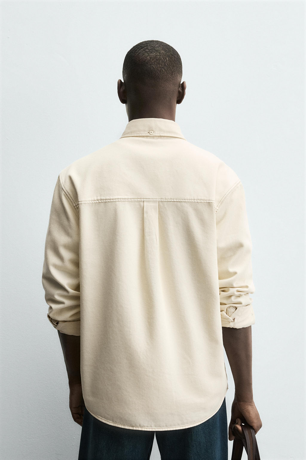 CONTRAST STITCHING OVERSHIRT - Zara фото 3