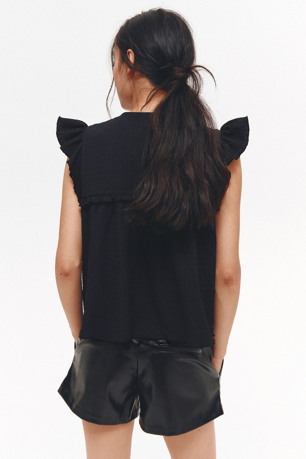 Top en punto texturizado - H&m фото 7