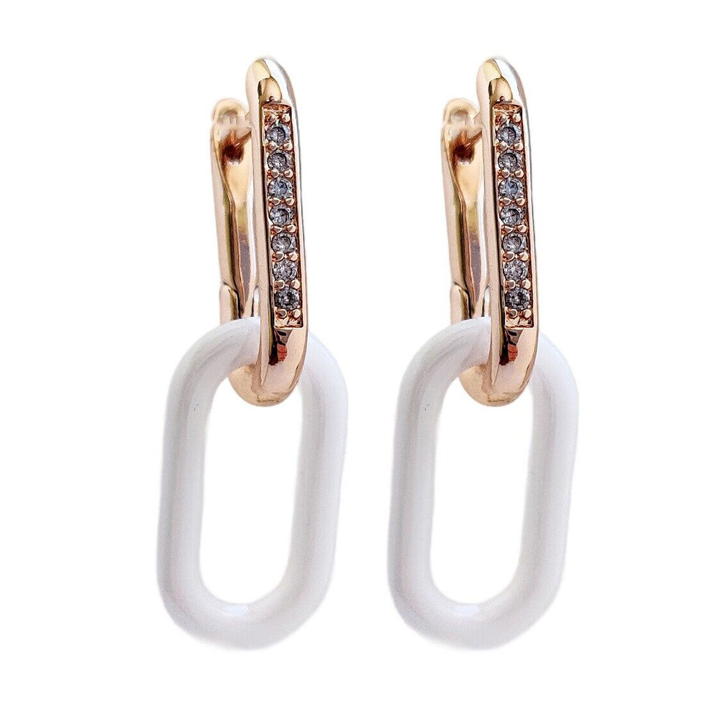 Серьги с керамикой