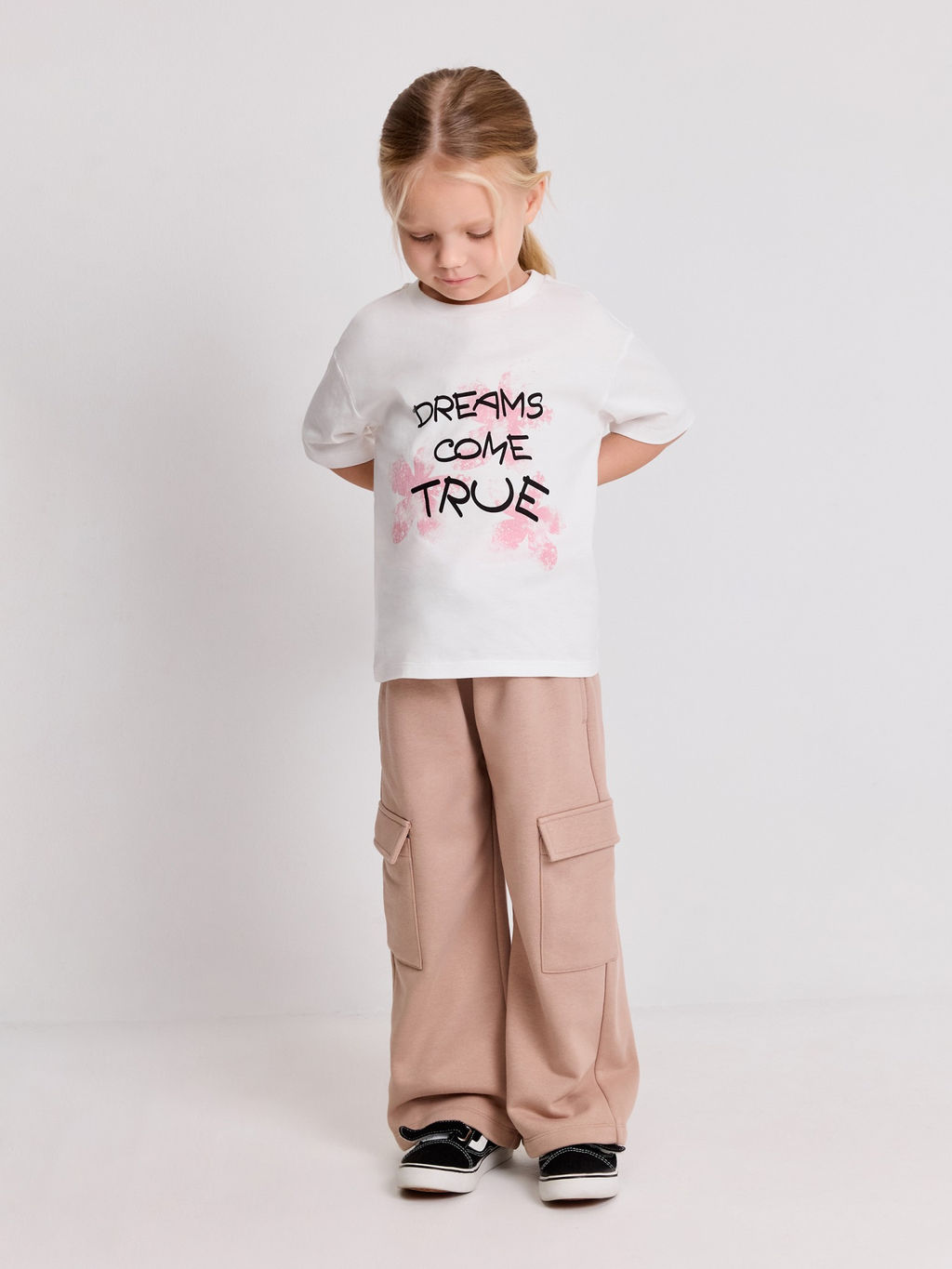 ACOOLA / Футболка детская для девочек Klarita белый  фото 2