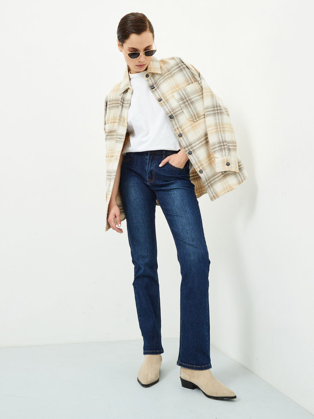 Женские джинсы широкого кроя - Mossmore фото 18