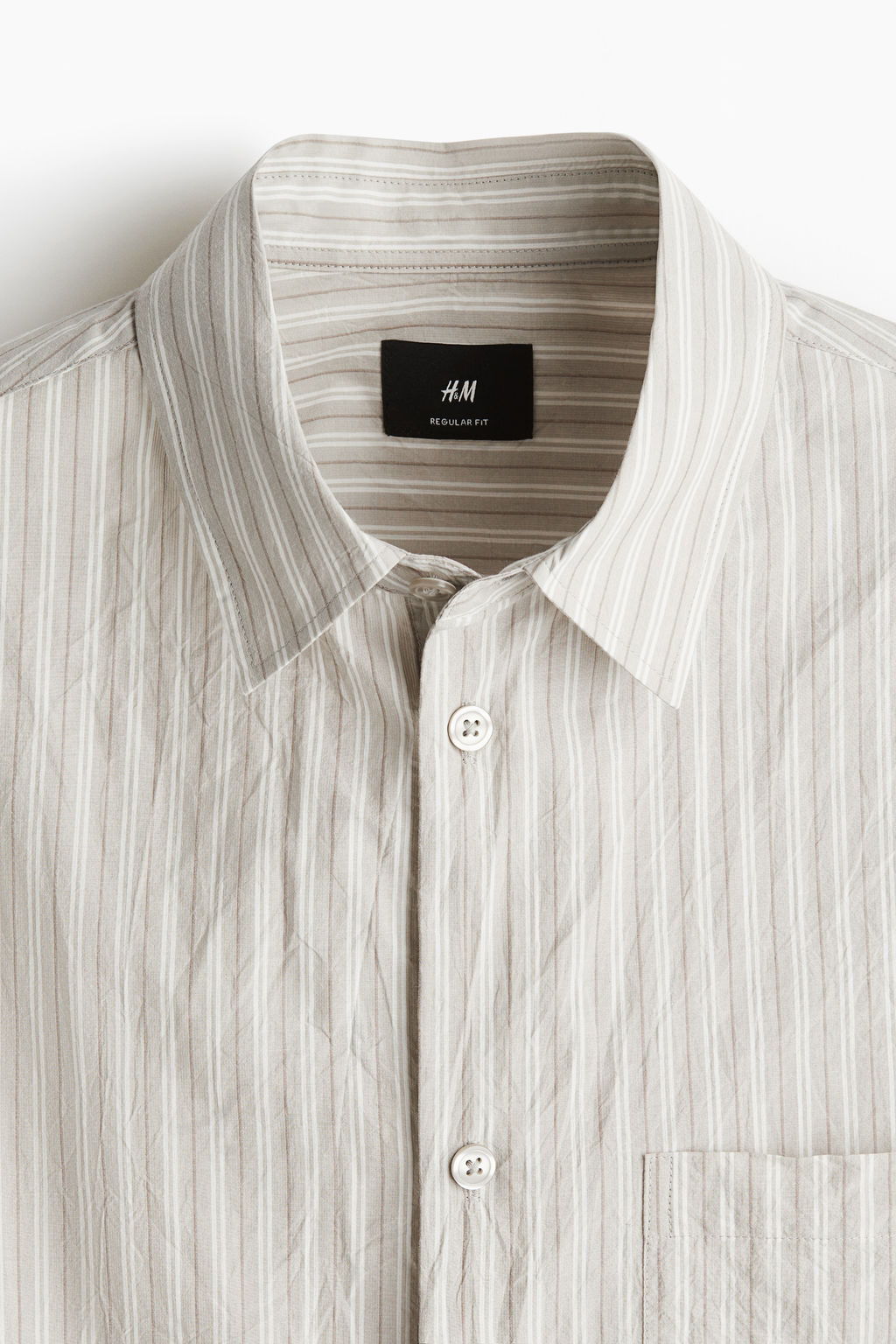 Camisa de manga corta Regular Fit - H&m фото 3